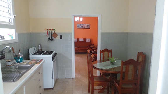 'Kitchen and dining room' Casas particulares are an alternative to hotels in Cuba.
